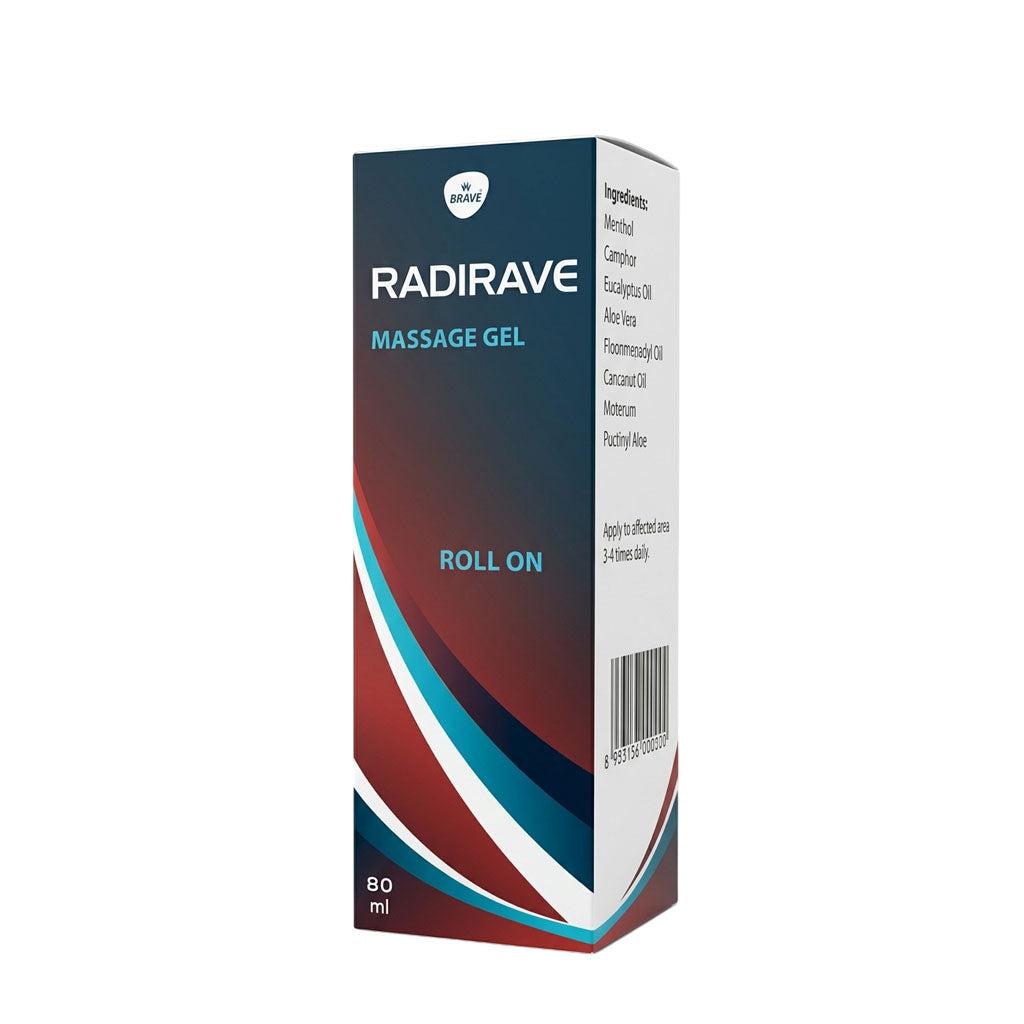 Radirave Massage Gel Roll On 80Ml