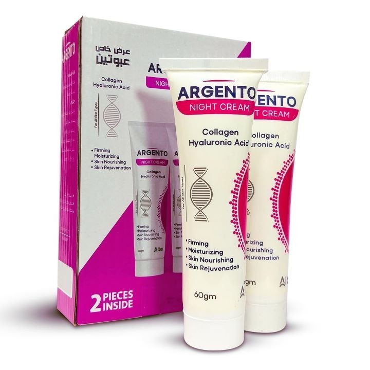 ارجنتو كريم ليل 60م+كريم عين30م