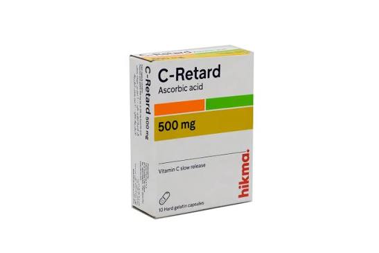 C-Retard 500Mg 20Cap 2شريط
