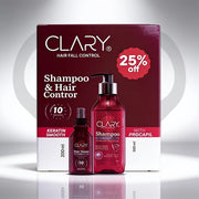 Clary Shampoo 300+Hair Water 200 Ml