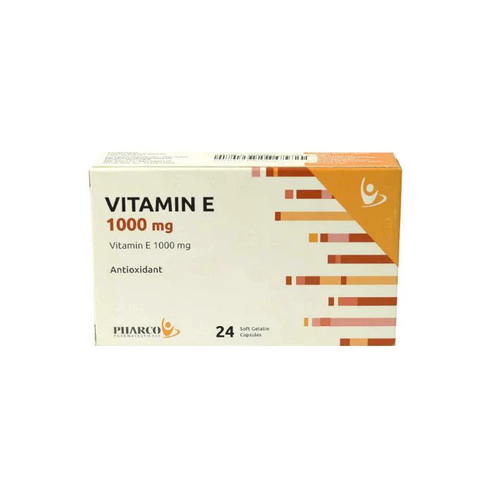 Vitamin E 1000Mg 24Cap