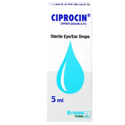 Ciprocin 5Ml E.Drops