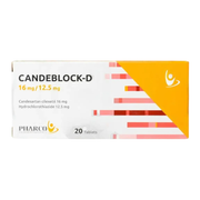 Candeblock D 16/12.5Mg 20Tab