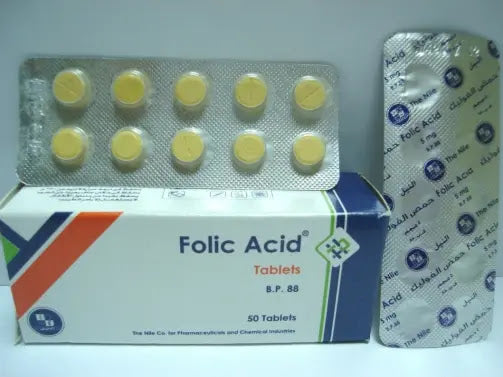 Folic Acid 5Mg 30Tab النيل