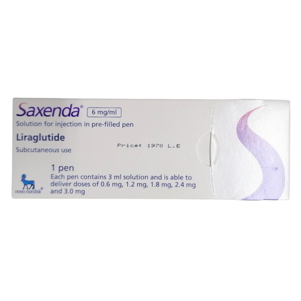 Saxenda 6Mg/Ml 1Pen ثلاجه