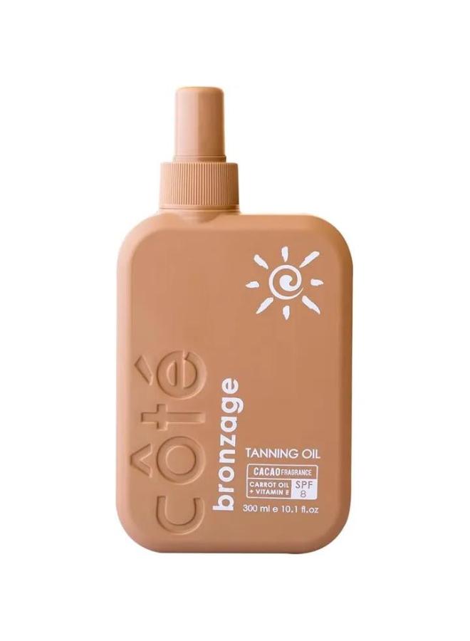 برونزاج زيت تان كاكاو 300م Spf8
