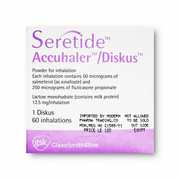 Seretide Diskus 250 Dos 60