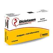 Diclotazen 50Mg 10Sachets