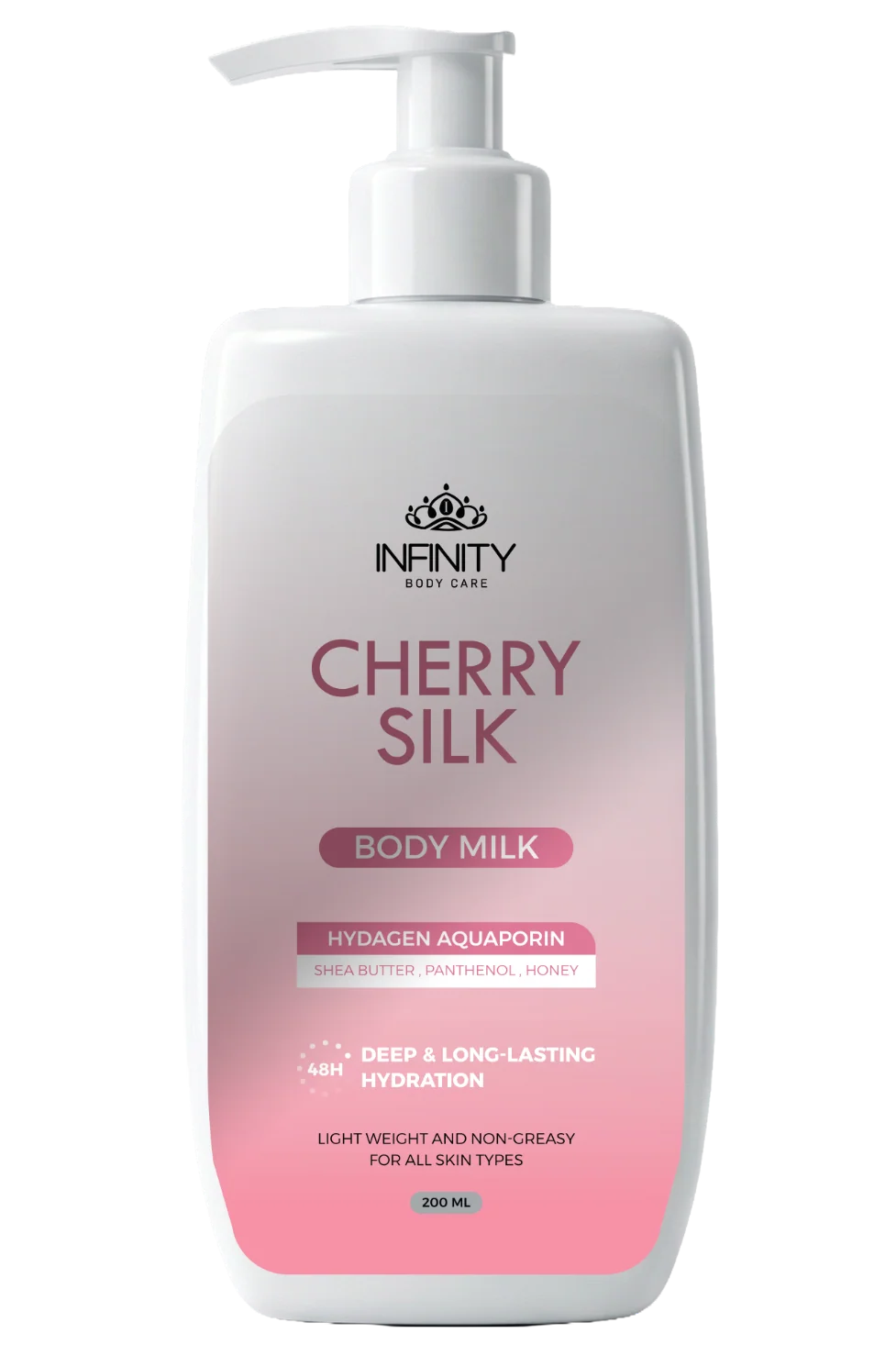 Infinity Cherry Silk 200Ml Body Milk