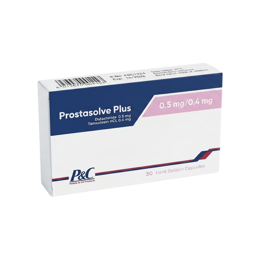 Prostasolve Plus 0.5Mg/0.4Mg 30Cap