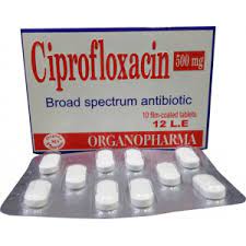 Ciprofloxacin 500 Organo 10Tab