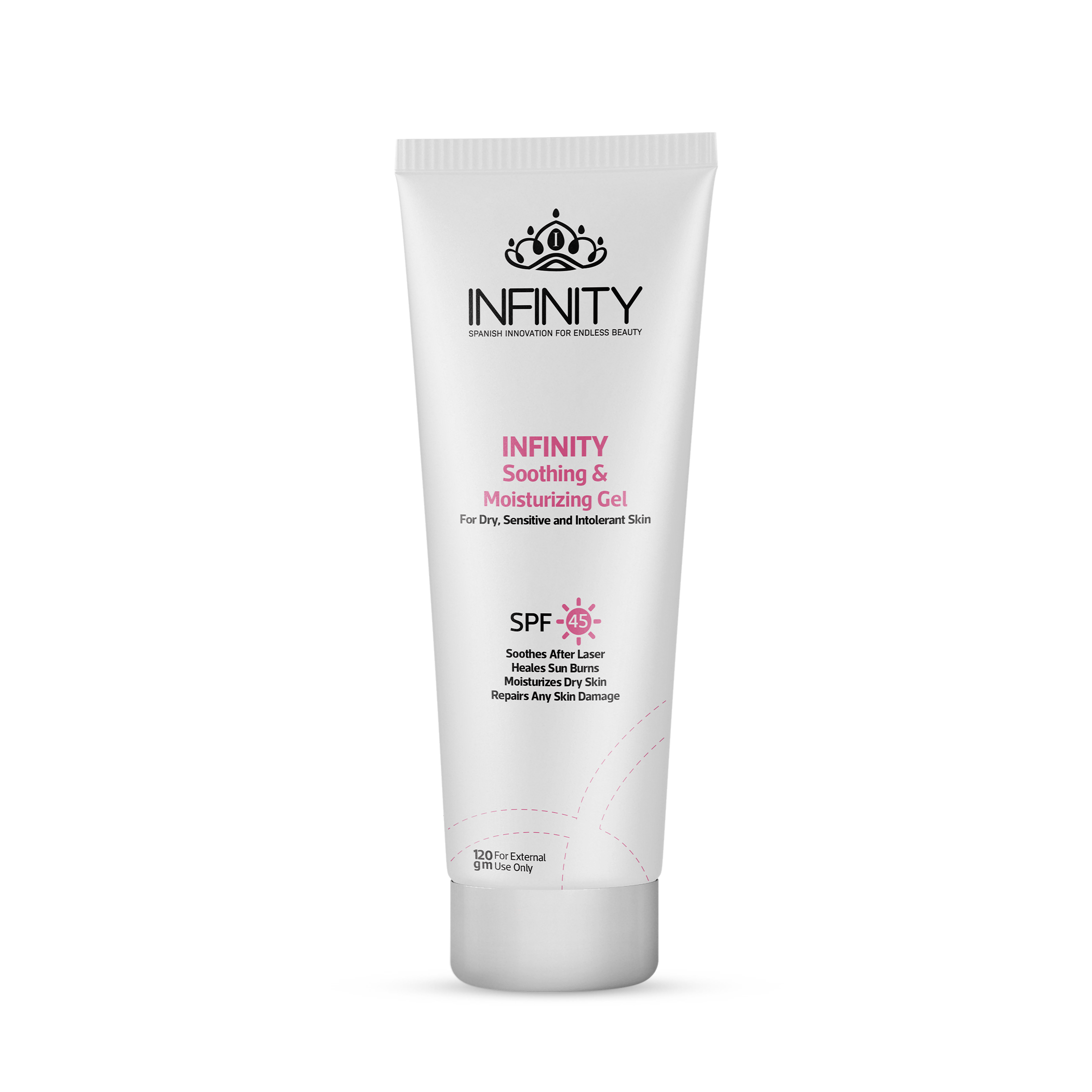 Infinity Soothing & Moisturizing Spf45 120Ml Gel