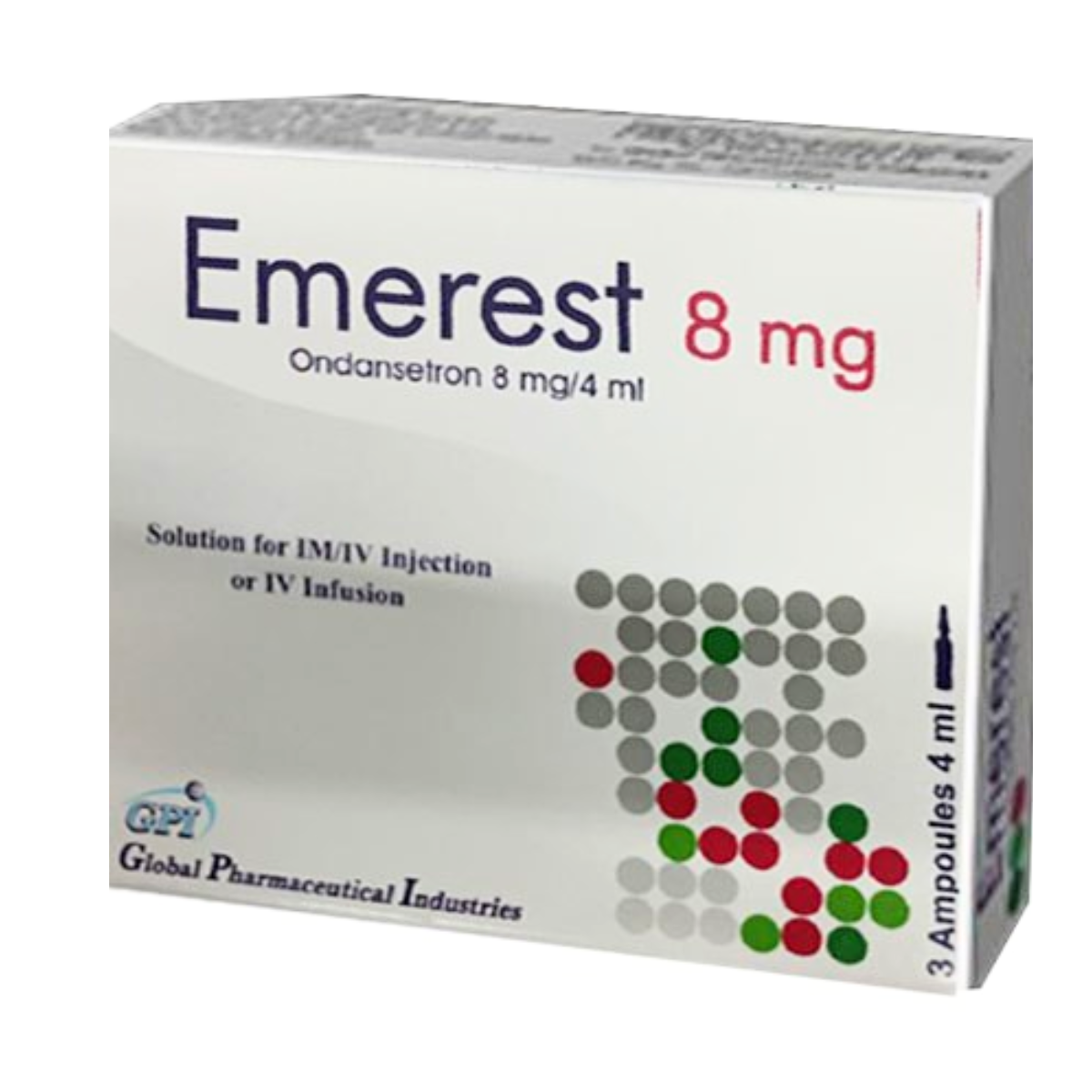 Emerest 8Mg 3Amp