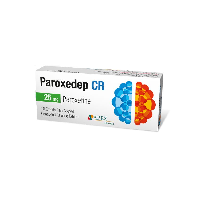 Paroxedep Cr 25Mg 30Tab