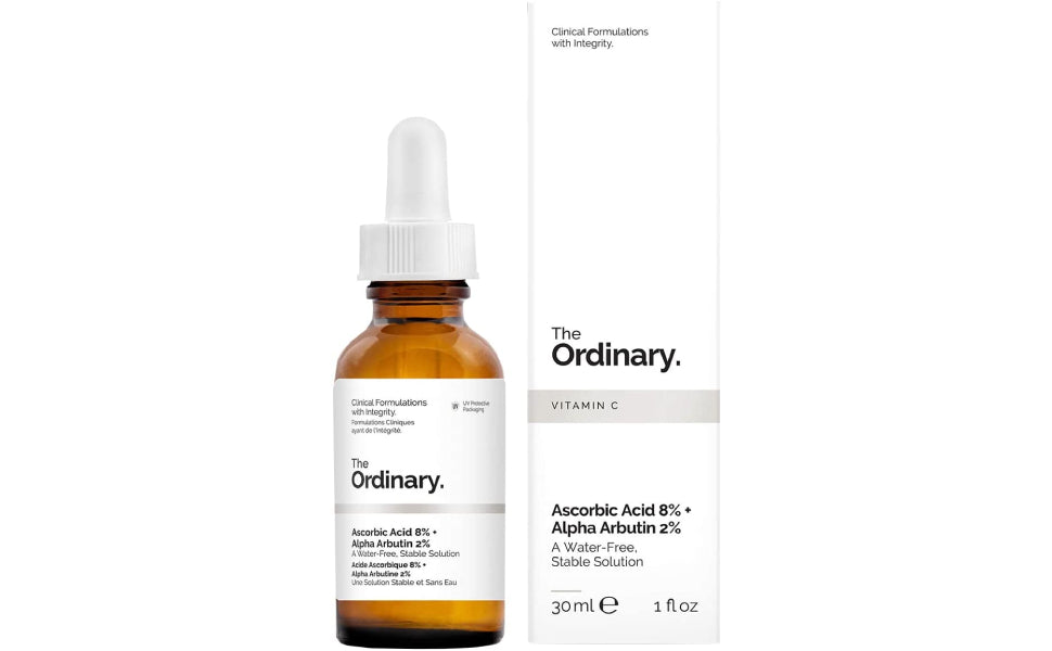Ordinary Vitamin C Ascorbic Acid 8% Alpha Arbutin 2% Solution 30Ml