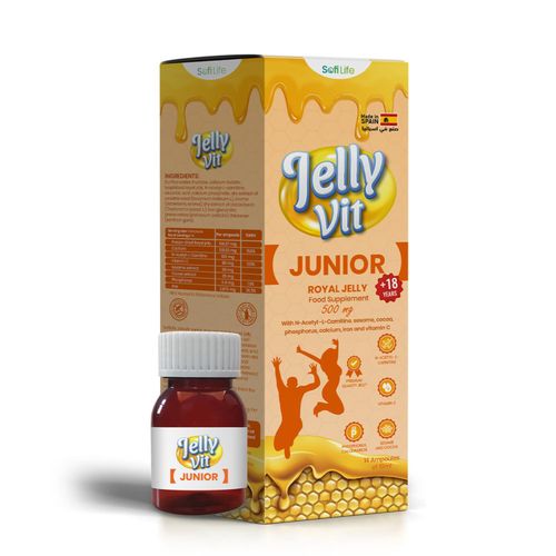 Sofilife Jelly Vit Junior +18 500Mg 14Amp*10Ml