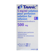 Tavanic 500Mg 5Mg/Ml Solution