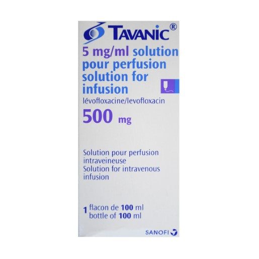 Tavanic 500Mg 5Mg/Ml Solution