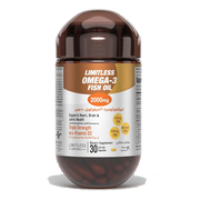 Limitless Omega-3 Fish Oil 2000Mg 60Cap